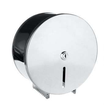 TOALETTPAPPERSDISPENSER BEMETA JUMBO 200MM ROSTFRITT STÅL KROM 