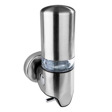 TVÅLDISPENSER BEMETA 350ML BORSTAT ROSTFRITT STÅL 