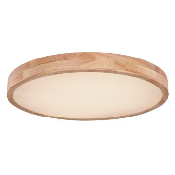 PLAFOND GLOBO RAINER LED Ø60CM TRÄLOOK