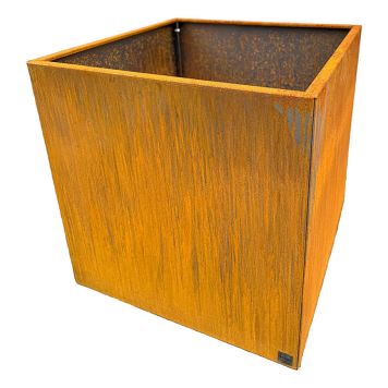 UTOMHUSKRUKA RECAL CORTENSTÅL 80X80X80CM ROST 