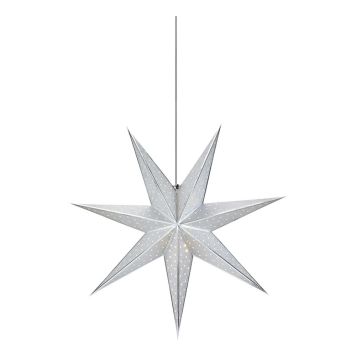 ADVENTSSTJÄRNA MARKSLÖJD GLITTER Ø45CM SILVER