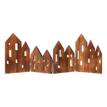 JULDEKORATION MARKSLÖJD VIEW BRÄNT TRÄ