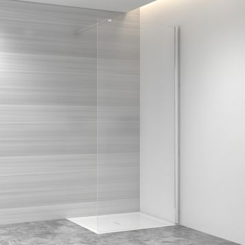 DUSCHVÄGG RIVA SAGA 80CM KROM