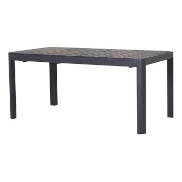 MATBORD SUNFUN UTDRAGBART STENVIK 100X240CM SVART