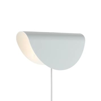 VÄGGLAMPA NORDLUX VIT METALL 