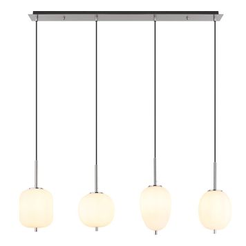 TAKLAMPA GLOBO BLACKY I 110CM NICKEL