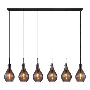 TAKLAMPA GLOBO OSKUS 140CM SVART