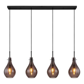 TAKLAMPA GLOBO OSKUS 110CM SVART