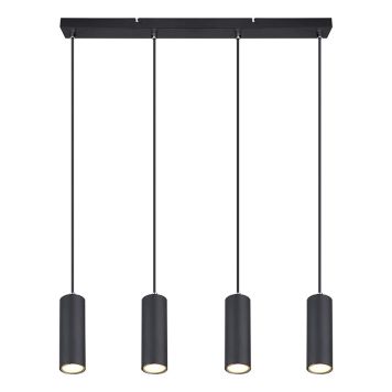 TAKLAMPA GLOBO ROBBY 105CM SVART