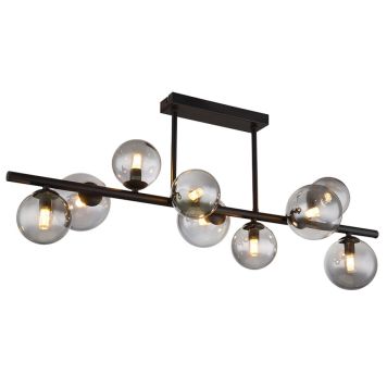 TAKLAMPA GLOBO RIHA 87CM SVART