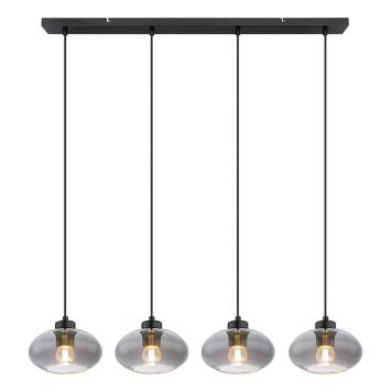 TAKLAMPA GLOBO SHAUN 96CM SVART