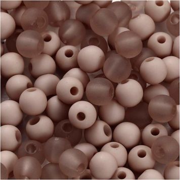 PÄRLOR CREATIV COMPANY LJUSGRÅ 6MM 40G