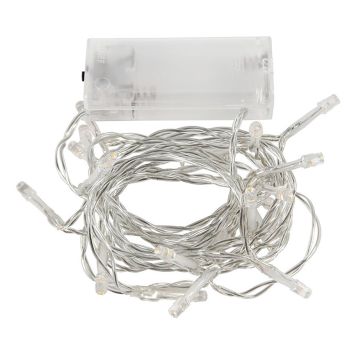 LJUSSLINGA CREATIV COMPANY BATTERIDRIVEN LED 3,15M TRANSPARENT 