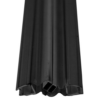 MAGNETLIST ARROW FLEX 6X15X1950MM 2ST MATTSVART