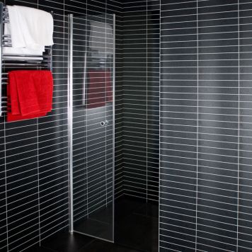 DUSCHDÖRR ARROW DUODOOR SPECIAL HÖG 48CM KLARGLAS