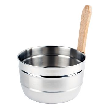 BASTUSTÄVA DERMEX MATT ROSTFRITT STÅL 5L