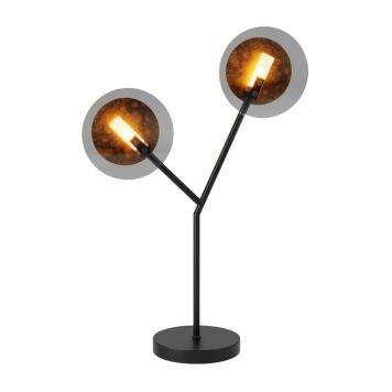 BORDSLAMPA BY RYDENS TURNO 59CM MATT SVART