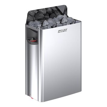 BASTUAGGREGAT HARVIA THE WALL SW80 8KW ROSTFRITT STÅL 