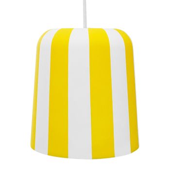 TAKLAMPA DYBERG LARSEN GRY GUL/VIT