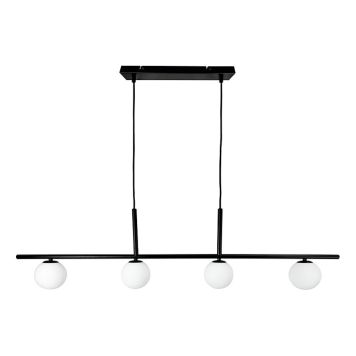 TAKLAMPA DYBERG LARSEN ALICE SVART/ OPAL