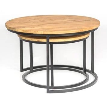 SOFFBORD STENEXPO NEWPORT Ø58/75CM OLJAD EK 