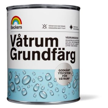 VÅTRUMSFÄRG BECKERS GRUNDFÄRG  1L