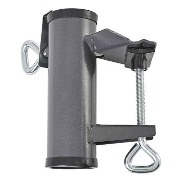 BALKONGPARASOLLHÅLLARE SUNFUN 14,5X10X5CM MÖRKGRÅ