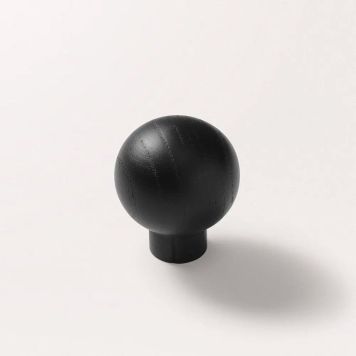 KNOPP PRETTYPEGS BILL 30X40MM SVART