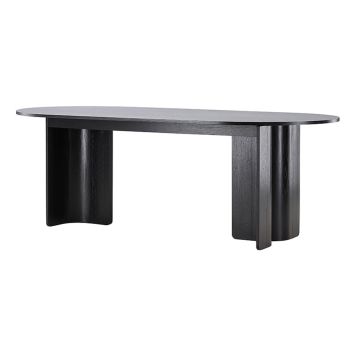 MATBORD VIND TYRESÖ 220X100CM SVART