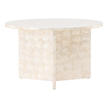 SOFFBORD VIND SMÖGEN Ø70CM BEIGE