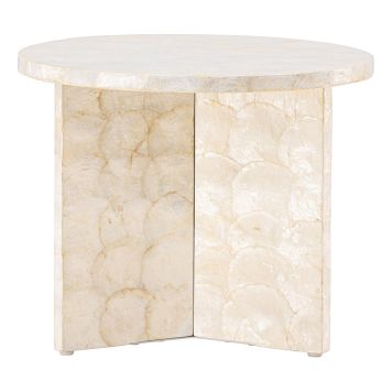 SOFFBORD VIND SMÖGEN Ø40CM BEIGE