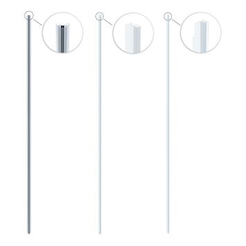 MAGNET- & SLÄPLISTER CAMARGUE KOMPLETT FÖR DUSCHKABIN CIO