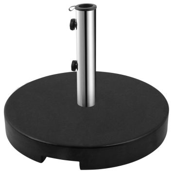 PARASOLLFOT OUTFIT RUND 40KG SVART