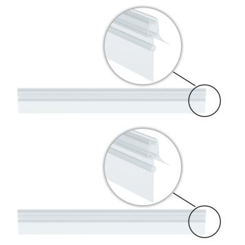 SLÄPLIST RIVA TILL DUSCHDÖRR UNIVERSAL 85CM 2ST 