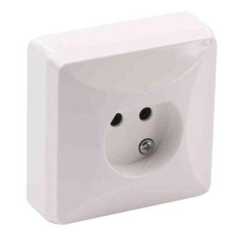 LAMPUTTAG GELIA ATIA 2-POL UTANPÅLIGGANDE VIT