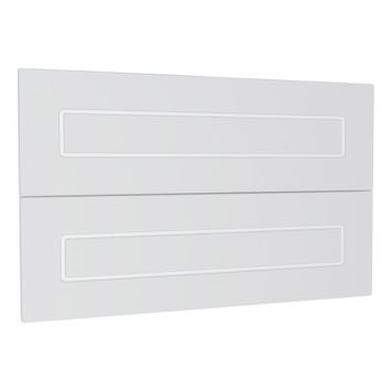 LÅDFRONT RIVA FÖR KOMMOD AGNES 80CM RAM VIT MATT 2ST/FP