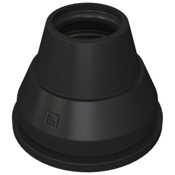 SKÅPSGENOMFÖRING LK SYSTEMS 25MM SVART