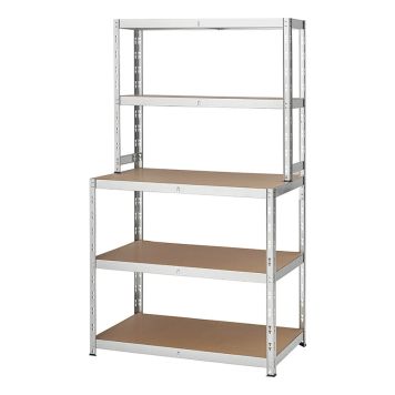 LAGERHYLLA REGALUX 180X100X60/30CM GRÅ