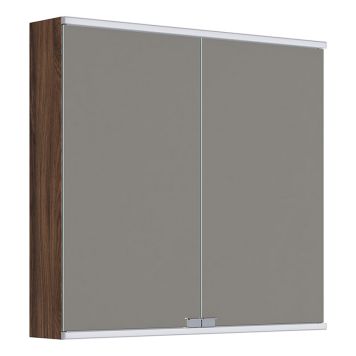 SPEGELSKÅP CAMARGUE VALERA LED MED ELUTTAG 80CM