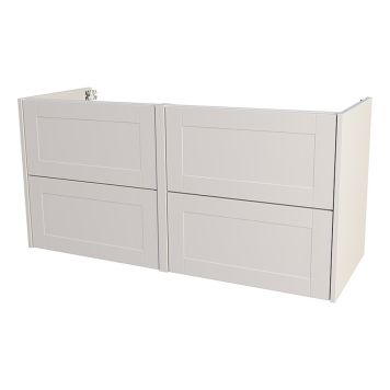 TVÄTTSTÄLLSSKÅP CAMARGUE AURA DUBBEL 4 LÅDOR VARM