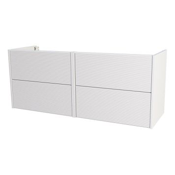 TVÄTTSTÄLLSSKÅP CAMARGUE AURA DUBBEL 4 LÅDOR LAV