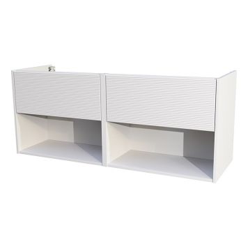 TVÄTTSTÄLLSSKÅP CAMARGUE AURA DUBBEL 2 LÅDOR & BOXAR LAV