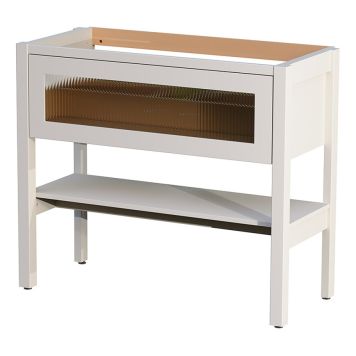 TVÄTTSTÄLLSSKÅP CAMARGUE FORS HÖG LÅDA + HYLLA 100CM