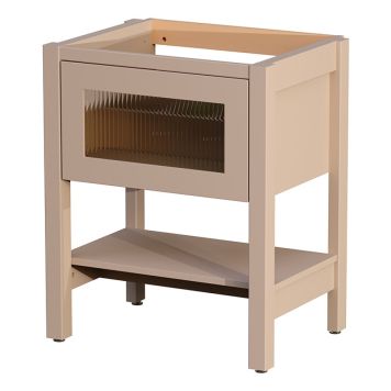 TVÄTTSTÄLLSSKÅP CAMARGUE FORS LÅG LÅDA + HYLLA 60CM