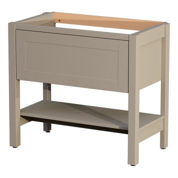 TVÄTTSTÄLLSSKÅP CAMARGUE FORS LÅG LÅDA + HYLLA 80CM