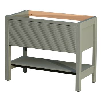 TVÄTTSTÄLLSSKÅP CAMARGUE FORS LÅG LÅDA + HYLLA 90CM