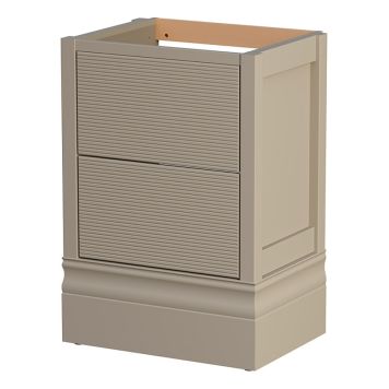 TVÄTTSTÄLLSSKÅP CAMARGUE FORS HÖG 2 LÅDOR 60CM ANTIK