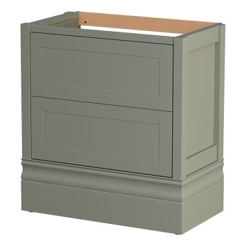 TVÄTTSTÄLLSSKÅP CAMARGUE FORS HÖG 2 LÅDOR 80CM ANTIK