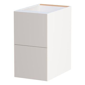 BÄNKSKÅP CAMARGUE VIKA TVÄTT 2 LÅDOR 40CM