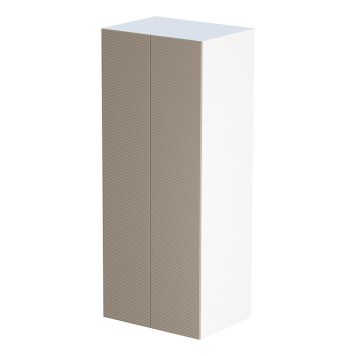 HÖGSKÅP CAMARGUE VIKA TVÄTT 5 HYLLOR PARDÖRR 80CM